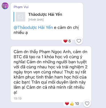 Cảm nhận học viên WAKE UP