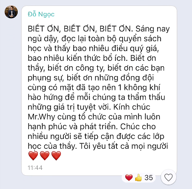 Cảm nhận học viên WAKE UP