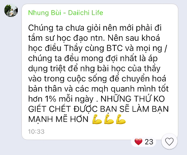 Cảm nhận học viên WAKE UP